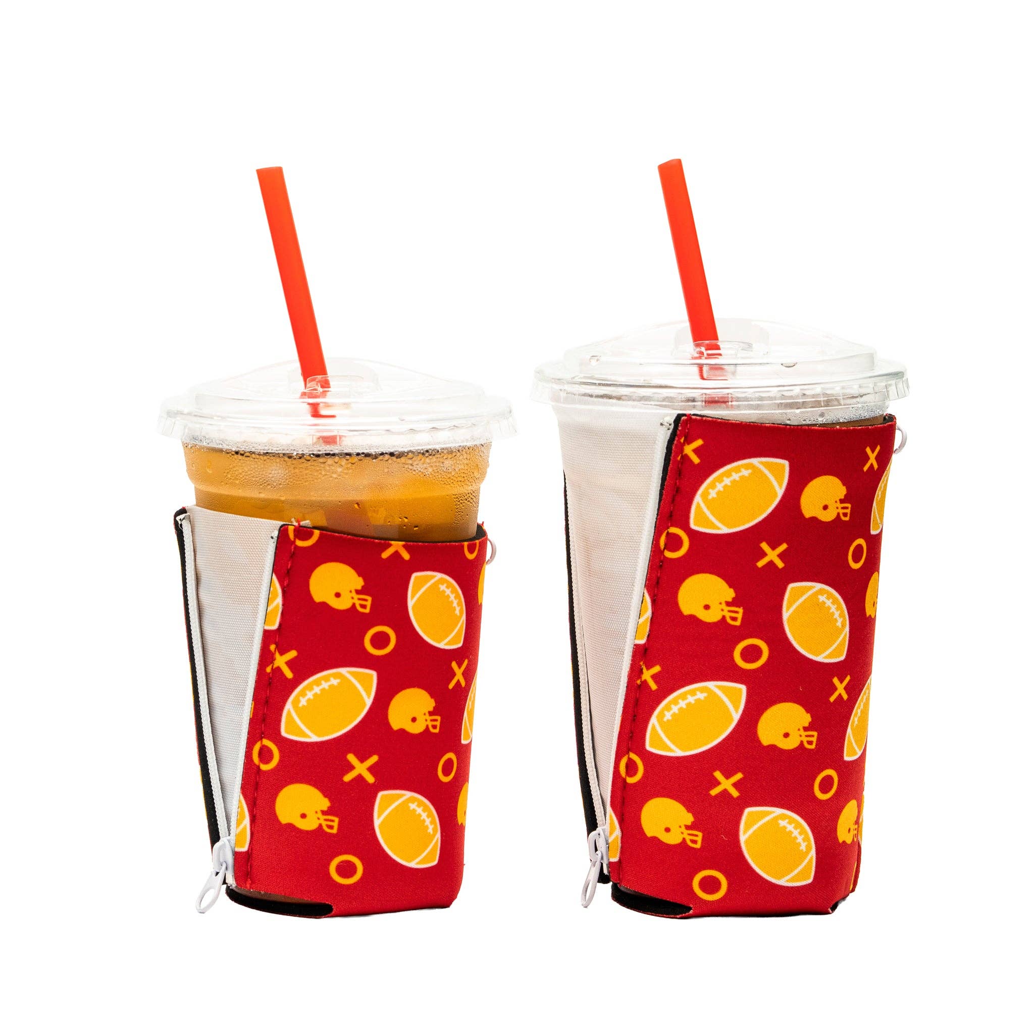 ZipSip – Engroshandel Drikkedunke – Rød og Guld Blitz4