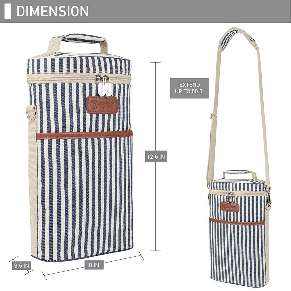 OPUX – Großhandel Weintasche – Weintragetasche für 2 Flaschen7