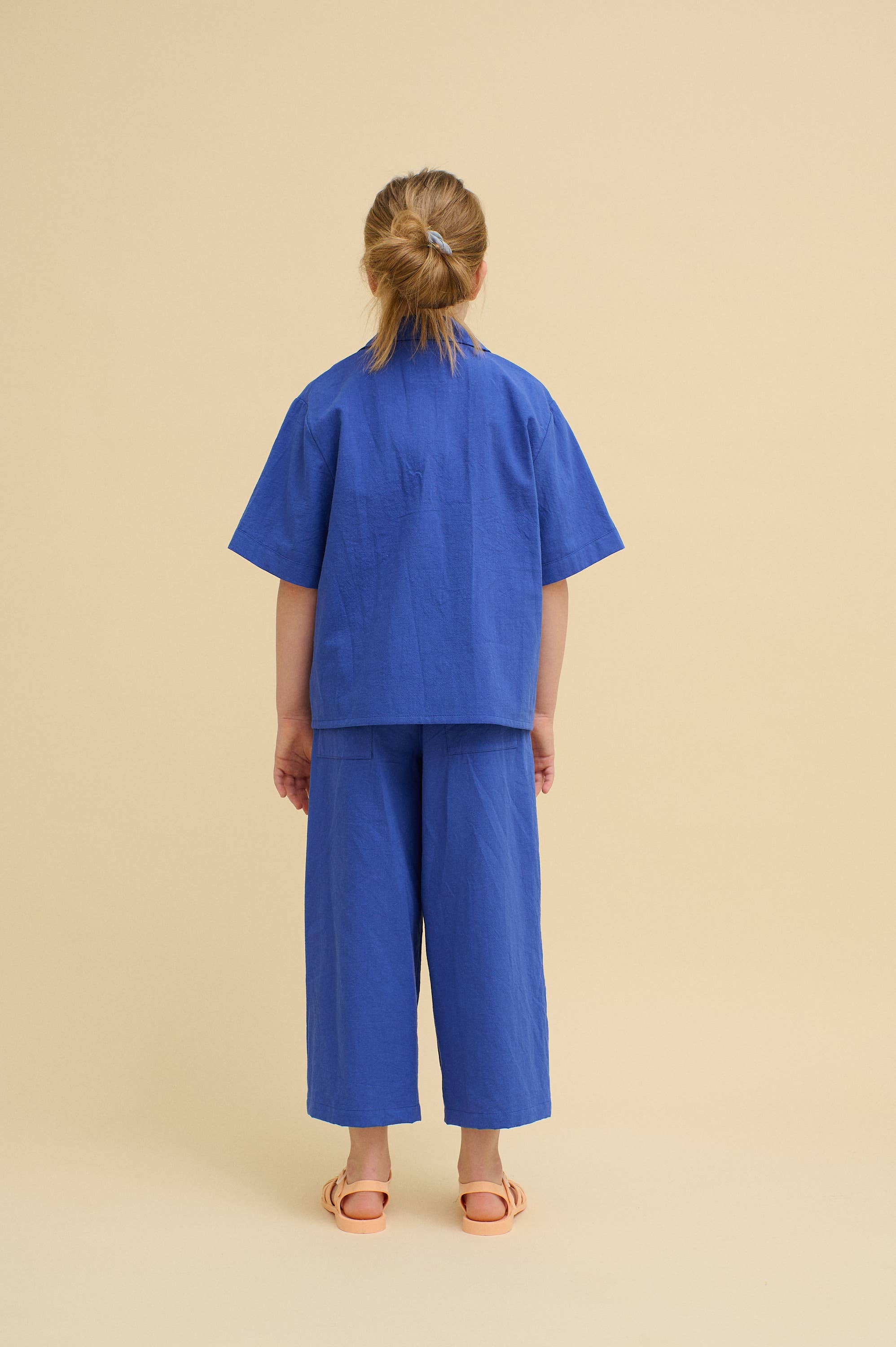 Bleu PANTALON DE VISAGE en vente sur Faire4