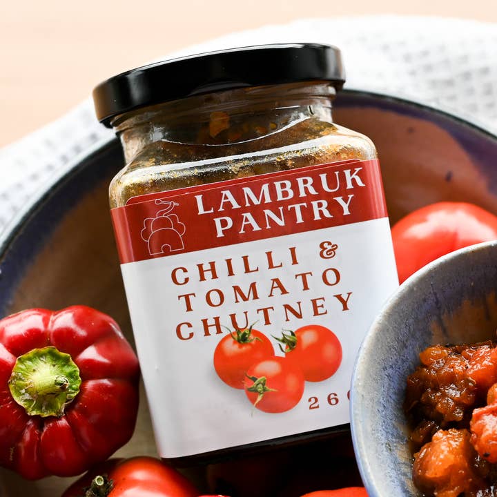 Chilli Tomato Chutney for wholesale by Lambruk Pantry