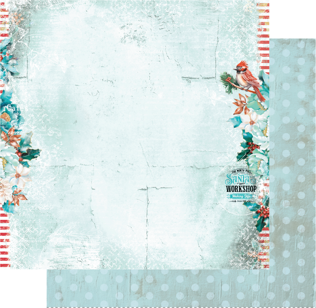 Uniquely Creative - Wholesale Scrapbook - Santa's Workshop Paper0