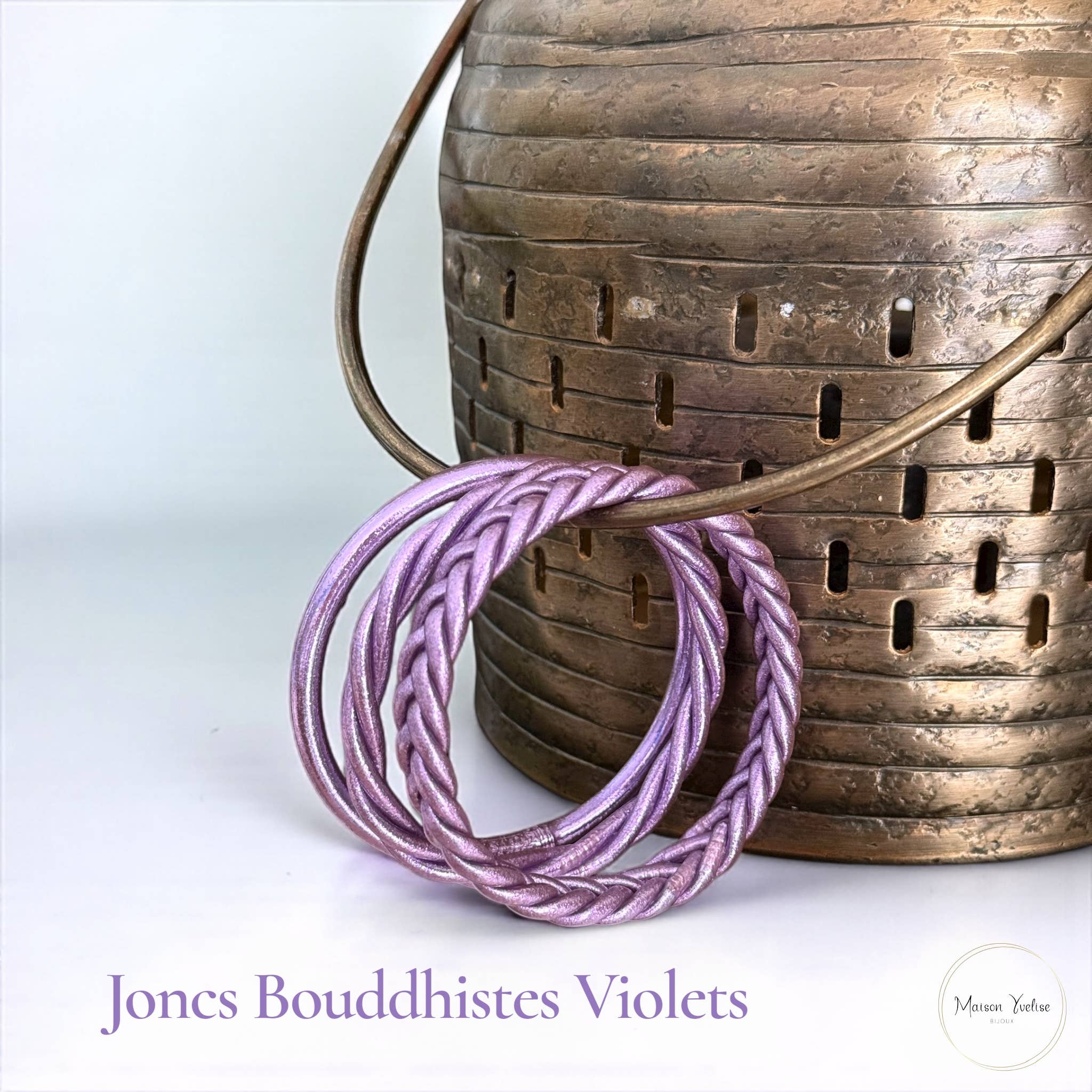 Maison Yvelise - Wholesale Jewelry Set - Set of 3 Authentic Buddhist Bangles from Thailand – Maiso2