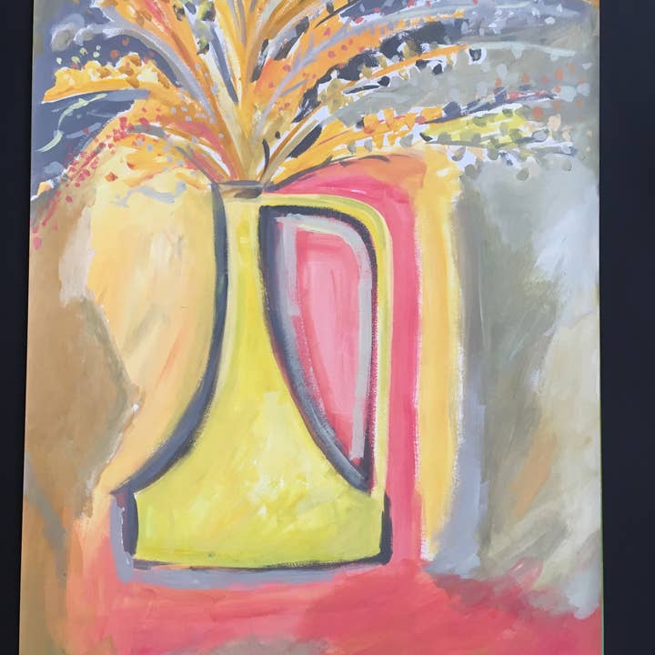 Grasses Painting for wholesale by Sharon Jane Studio