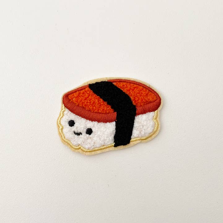 Sushi Stick On Chenille Patch Sushi Stick On Chenille Patch