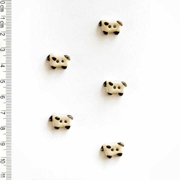 L566 Tiny Ram Buttons for wholesale by Incomparable Buttons