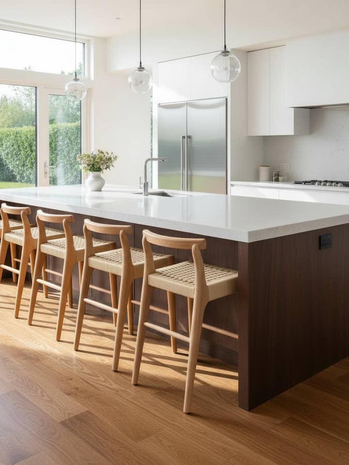 pml solid wood counter/bar stool for wholesale by Kikhher