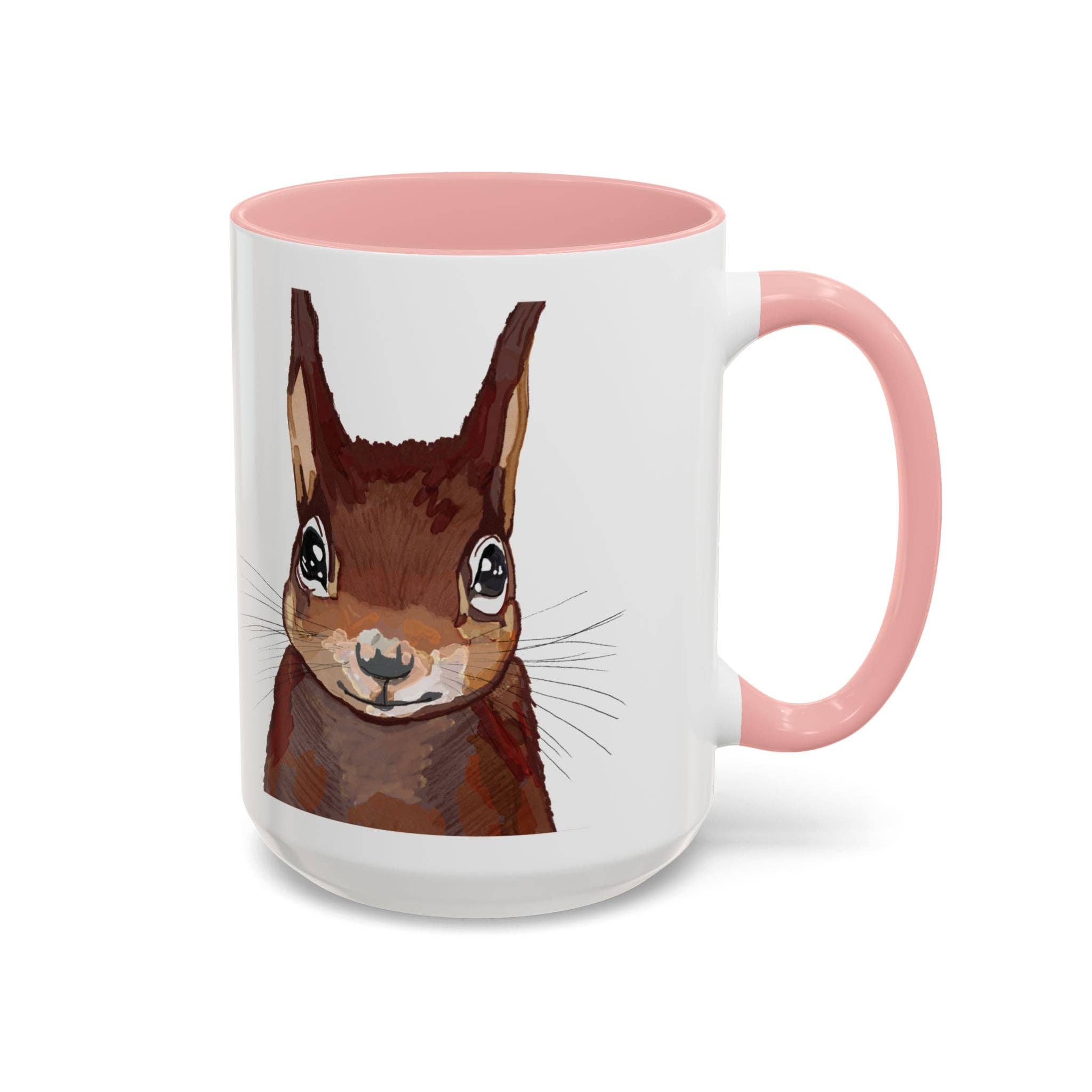 Blue Cava - Wholesale Coffee Mug - Squirrel Two Tone Coffee Mugs (11oz & 15oz)18