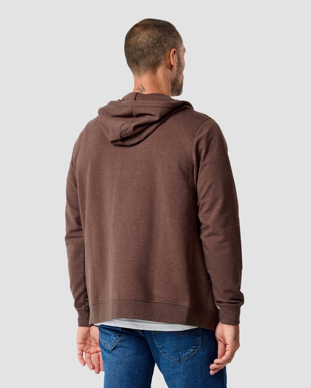 INTO THE AM - Wholesale Hoodie - Men's - Men's Zip-Up Hoodie Sweatshirt (Plain)6