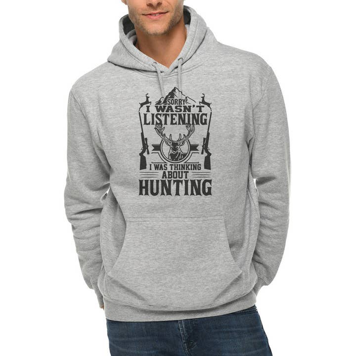 Thinking About Hunting Hoodie für den Großhandel von Bella Me