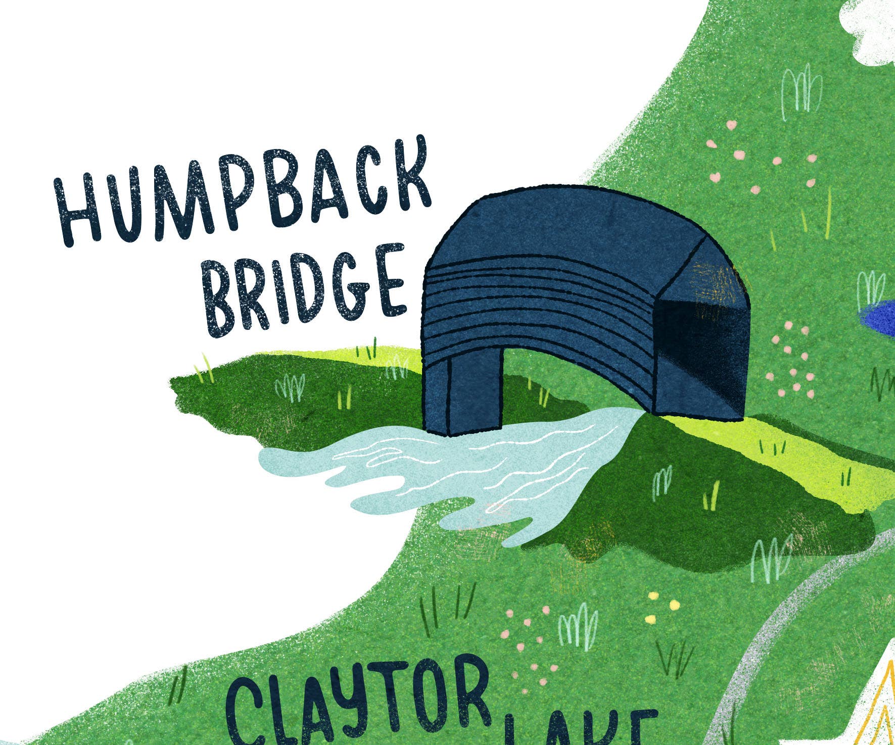 Cherilyn Colbert - Wholesale Art Print - Virginia Illustrated Map Art Print Wall Decor4