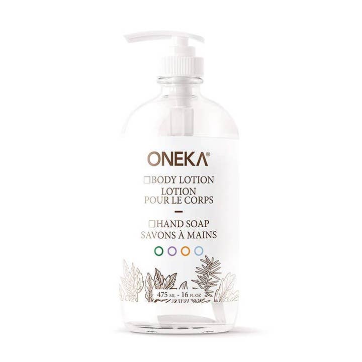 Oneka Canada - Wholesale Hand soap/wash - Generic Oneka Unfilled Glass Bottles0