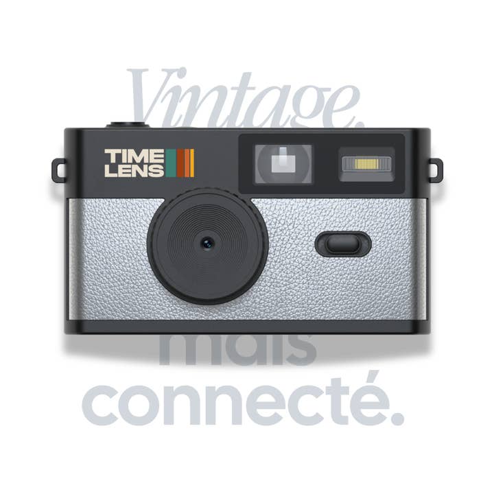 TimeLens® POP EDITION 80's SØLV kamera for engroshandel hos Time Lens