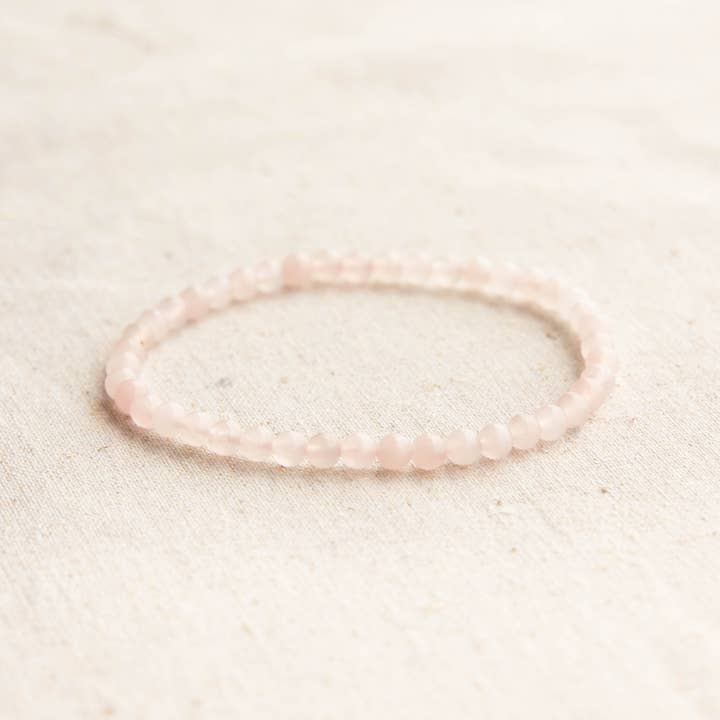 Tiny Rituals - Wholesale Beaded Bracelet - Rose Quartz Energy Bracelet
