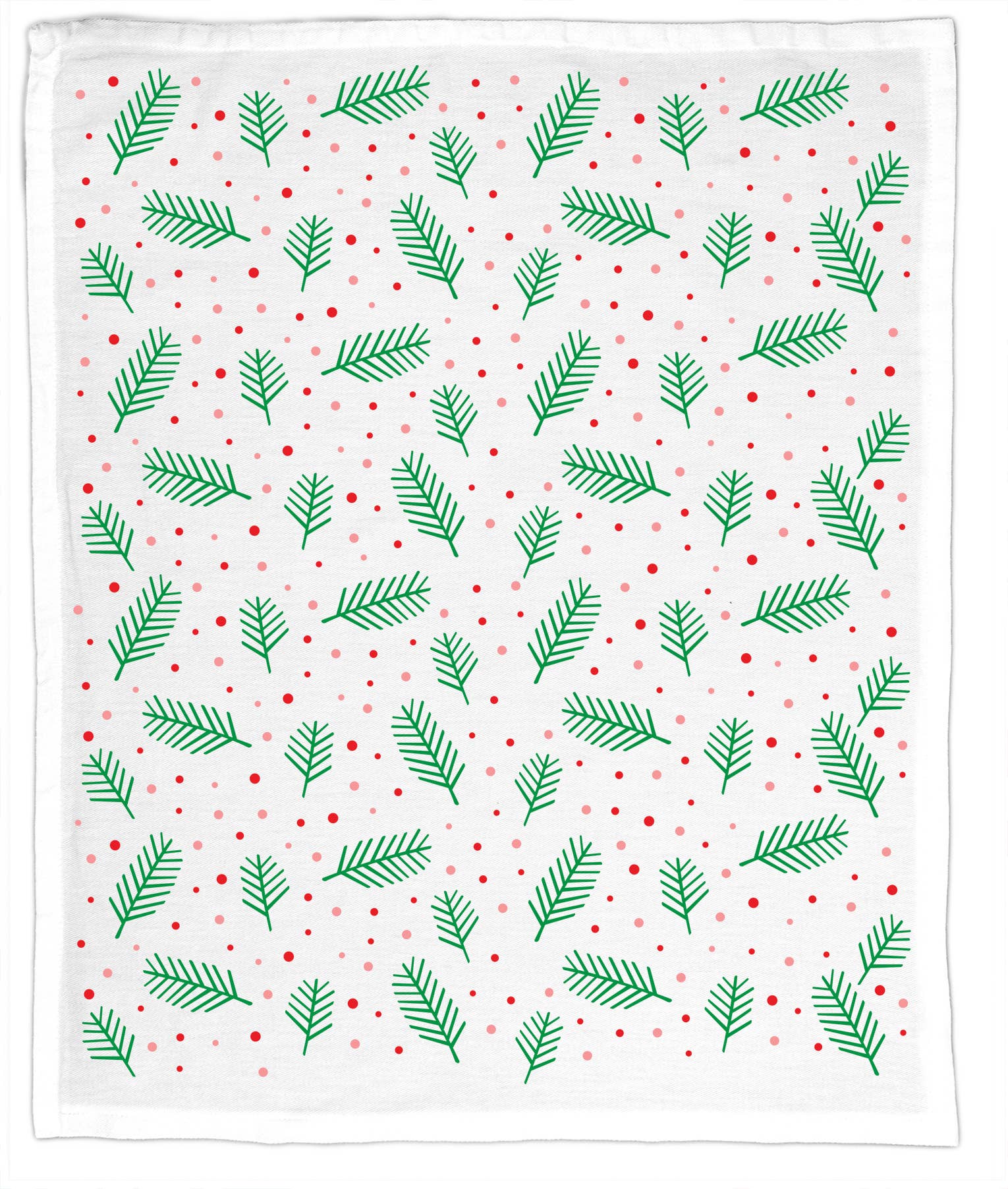 Coast & Cotton – Großhandel Geschirrtücher – Holiday Leaves & Berries, Geschirrtuch aus Bio-Baumwolle - NEU0