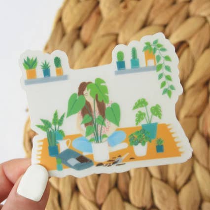 Pegatina de vinilo para mujer para venta al por mayor de paigesillustrations