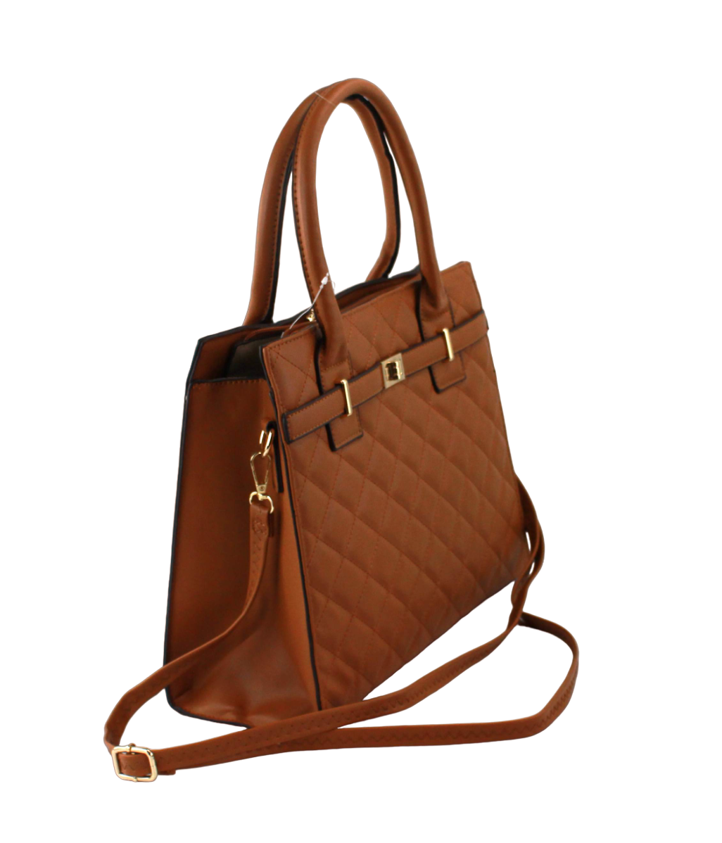 AR New York - Wholesale Tote Bag - Women's - 7876 - Quilted Pattern Tote Bag1