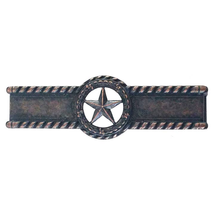 Handle Star w/Barbwire ORB for wholesale by Rustic Iron Store