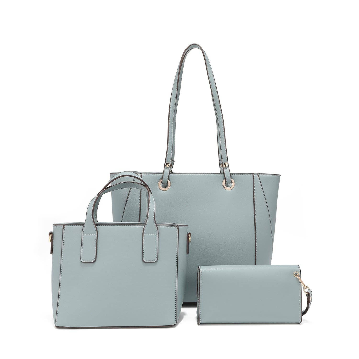 Nicole Lee - Wholesale Shoulder Bag - Women's - CONJUNTO DE 3 PIEZAS (Shopper, Bolso pequeño, Neceser)14