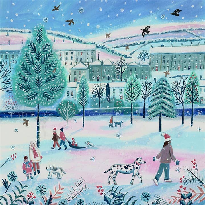 Greeting Card Winter Park for wholesale by Natural Partners Limited