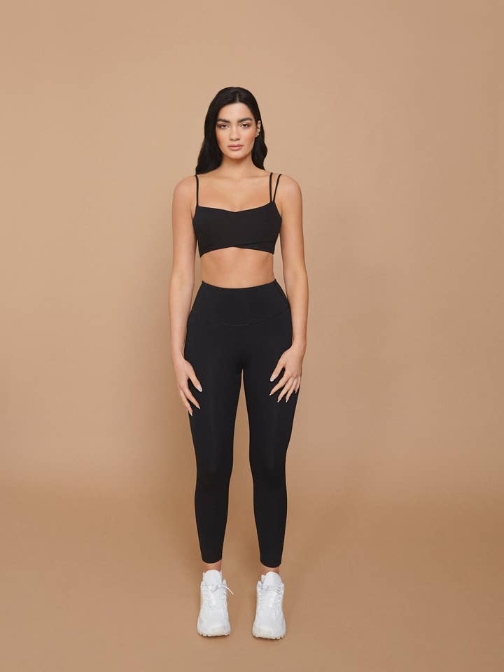 Inka Bralette - Onyx for wholesale by FELYNE ACTIVE