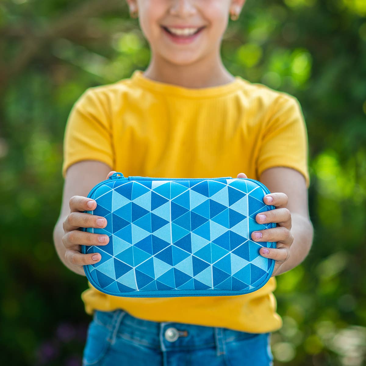 ZIPIT – Bolsa/estojo para lápis por atacado – Caixa de Armazenamento ZIPIT Colorz, Estojo Azul para Crianças