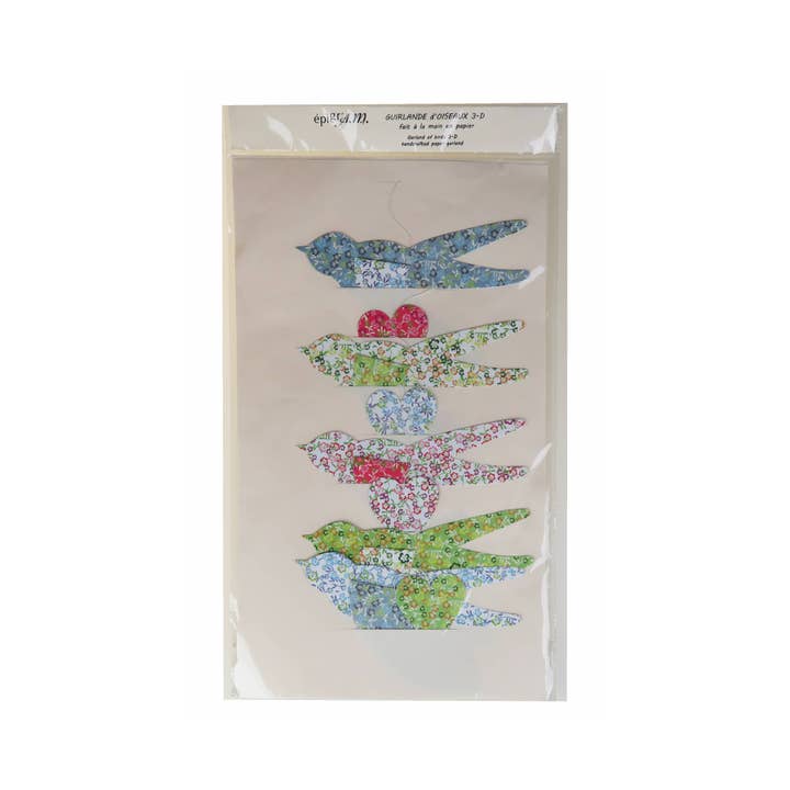 Epigram - Wholesale Bunting/garland - 3D Liberty Paper Bird Garland3