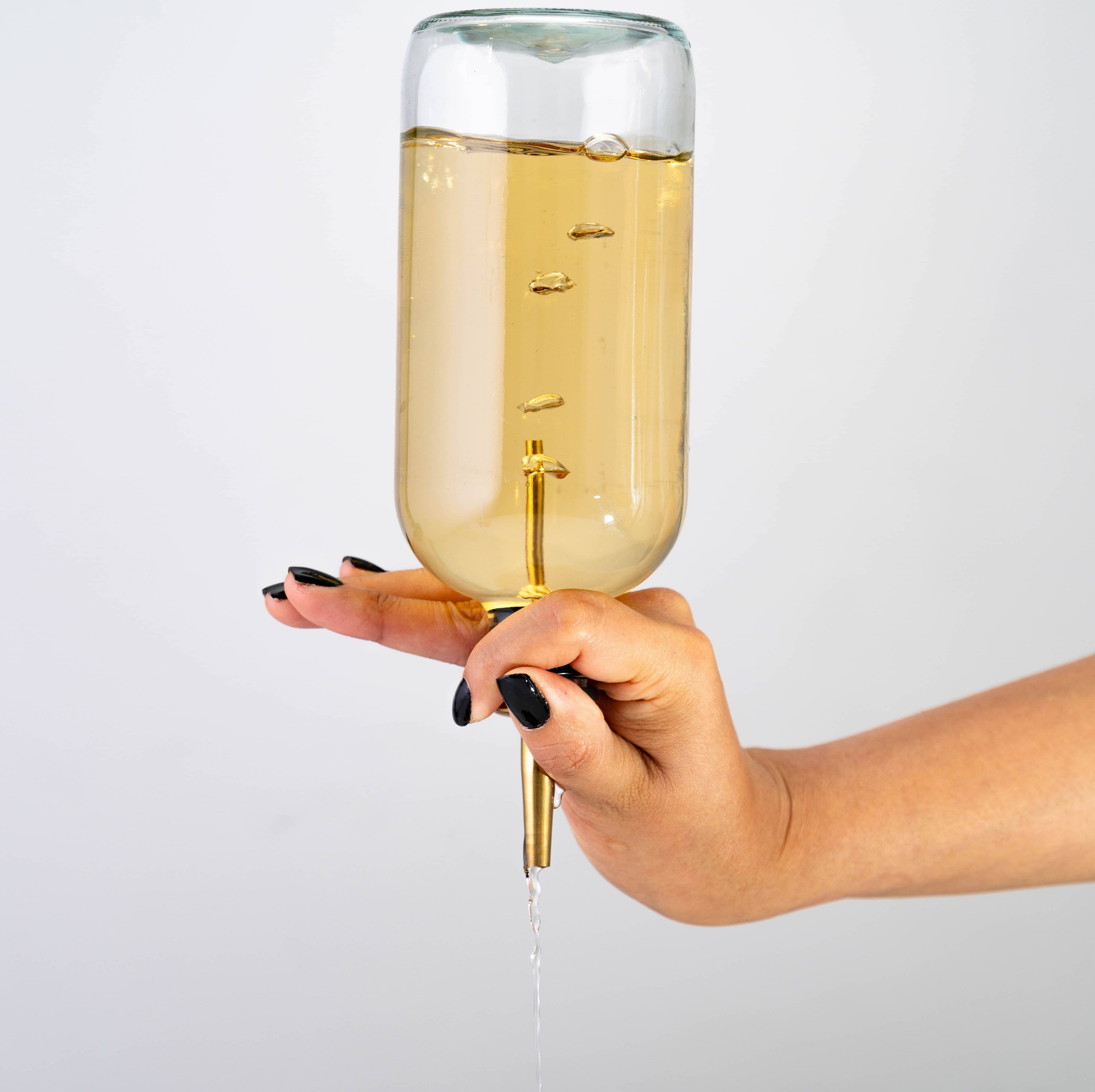 A Bar Above - Wholesale Bar Tool - Pour Spouts, Set of 6 Bottle Pourers - Gold4