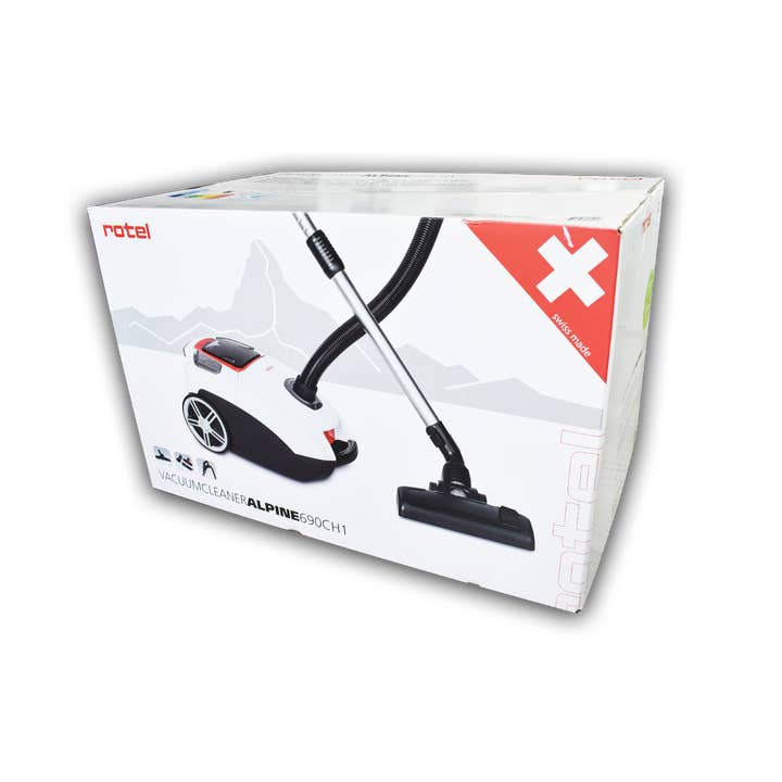 Zenker - Wholesale Vacuum Cleaner - Canister vacuum cleaner with bag including 3 Rotel nozzles4