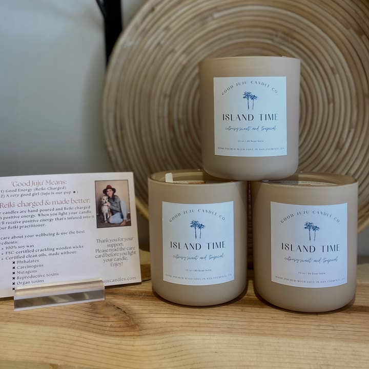Good Juju Candle Co. - Wholesale Jar/Filled Candle - Island Time5