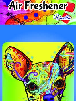 Chihuahua Air Freshener for wholesale by Enjoy It LLC
