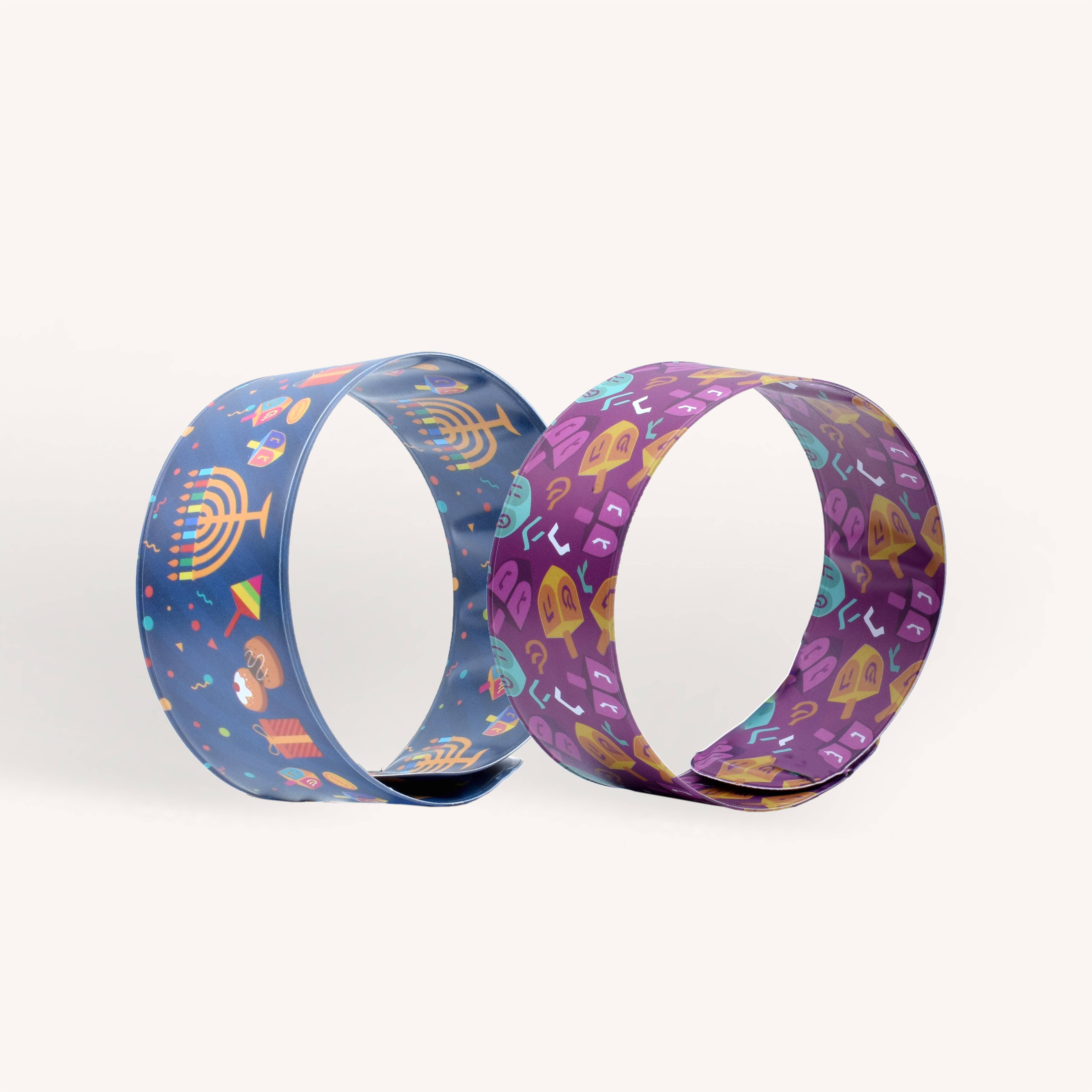 Ner Mitzvah – Presente de novidade por atacado – Banda Chanukah Slap - Pack 20