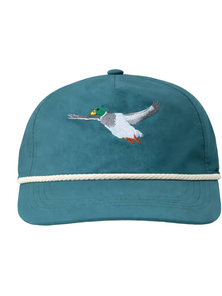Flying Mallard Duck Hat, Teal for wholesale by Lischka Brothers