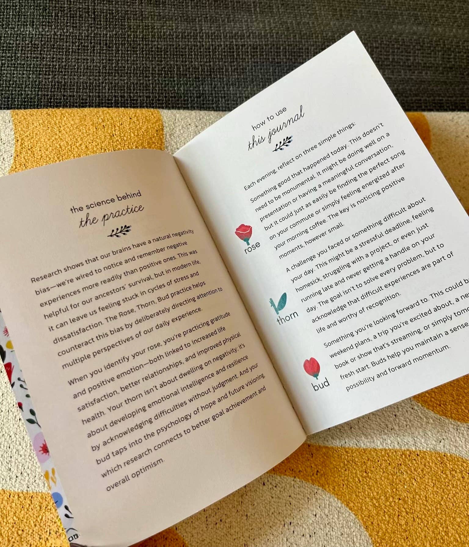 Psych Paper Press - Wholesale Journal/Diary - Rose Thorn Bud Journal2
