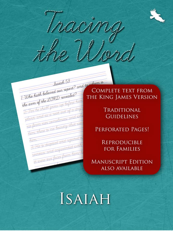 Tracing the Word: Isaiah (Cursive) for wholesale by The 4031 Family