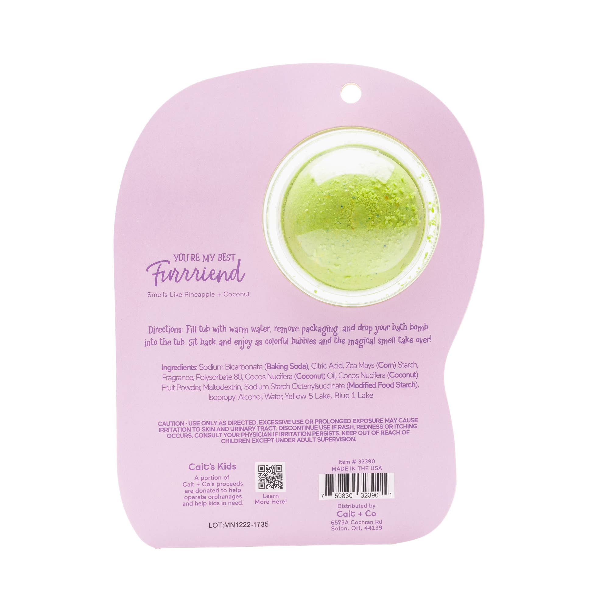 Cait + Co - Wholesale Bath Bomb/Fizz - Yorkie + Border Collie Clamshell Bath Bomb1