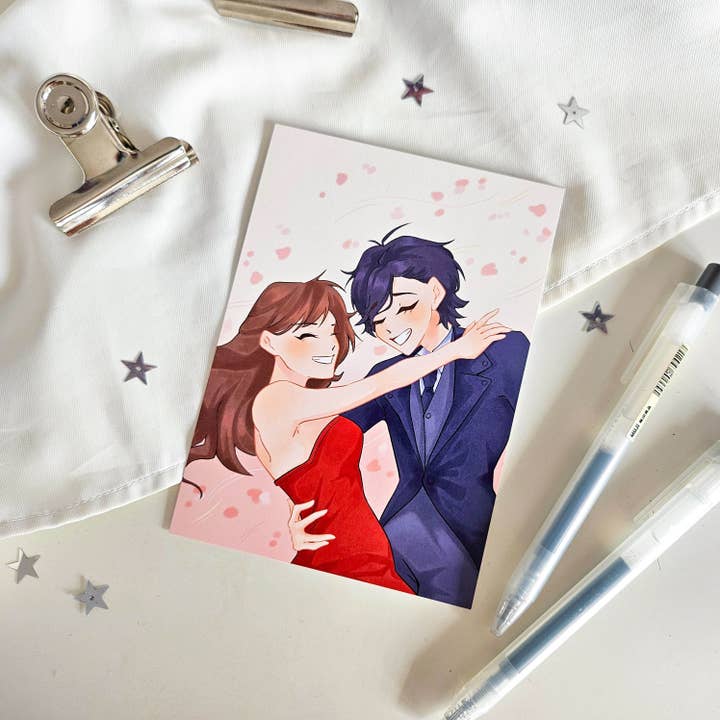 Zellie's Koi Pond - Wholesale Art print - Horimiya art print