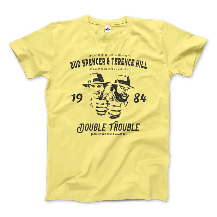 Art-O-Rama Shop - Wholesale Screen Printed T-Shirt - Unisex - Bud Spencer & Terence Hill Double Trouble T-Shirt7