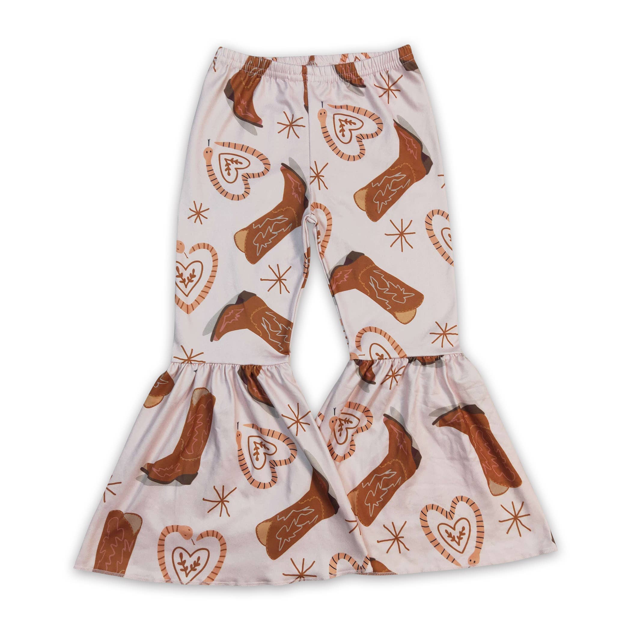 Yawoo Garments - Wholesale Pants - Kids - 9 prints kids girls bell bottom pants4