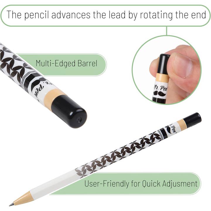 Mr. Pen - Wholesale Pencil - Mr. Pen Rotary Mechanical Pencil Set, 6 pcs