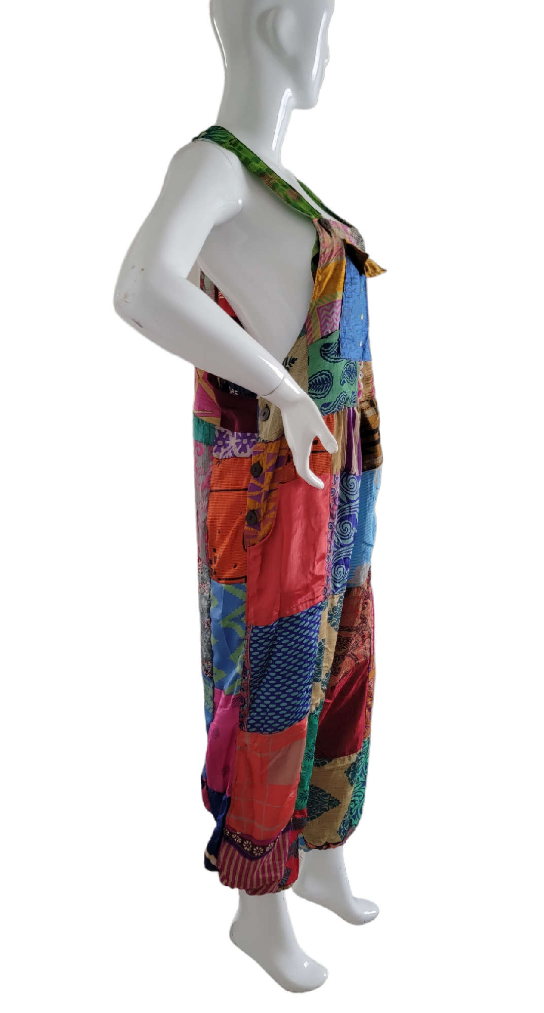 Evergreen Guardian Imports - Wholesale Jumpsuit - Women's - SK588 Patchwork Jumpsuit2