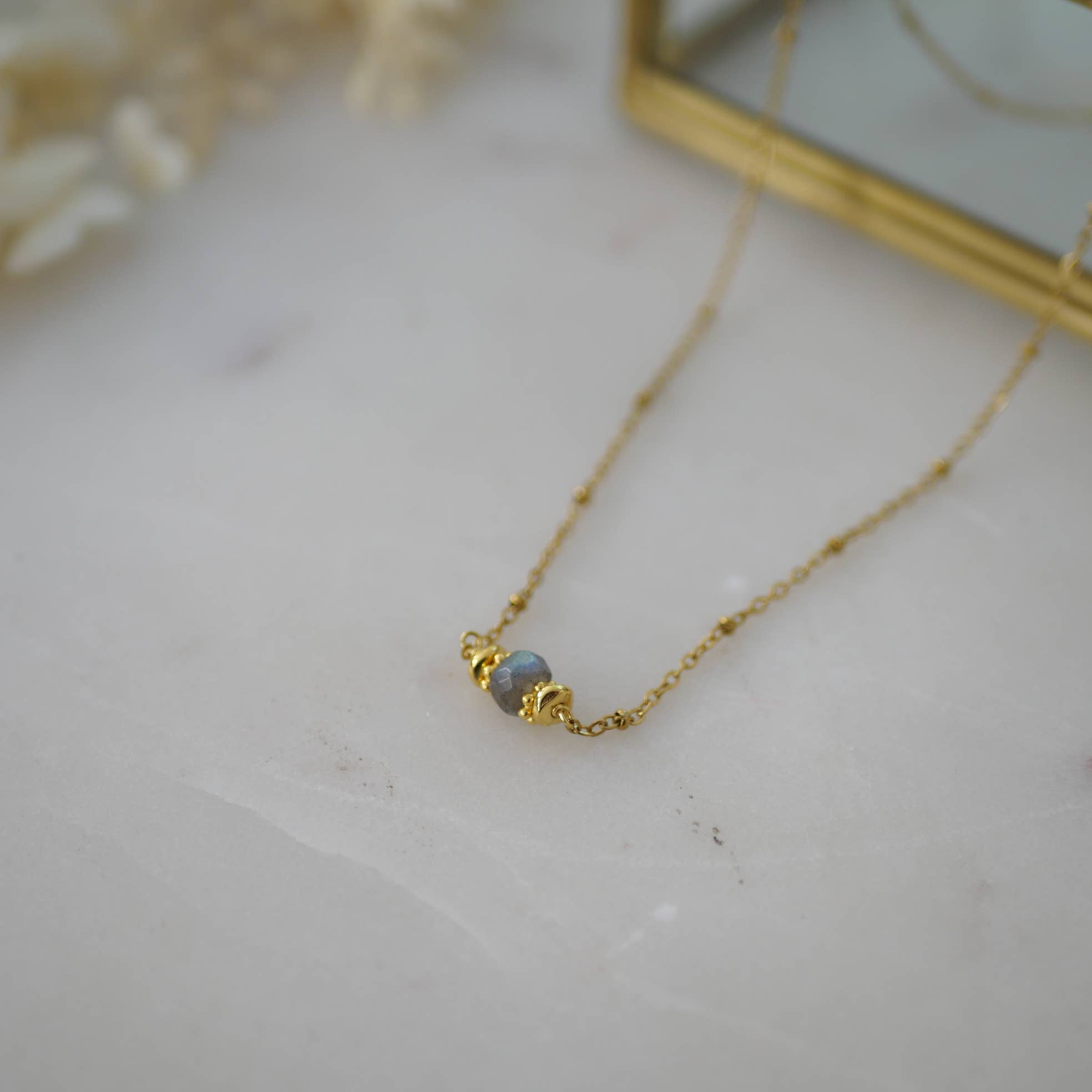 GINANDGER - Wholesale Pendant/Charm Necklace - NECKLACE MOHINI LABRADORITE2