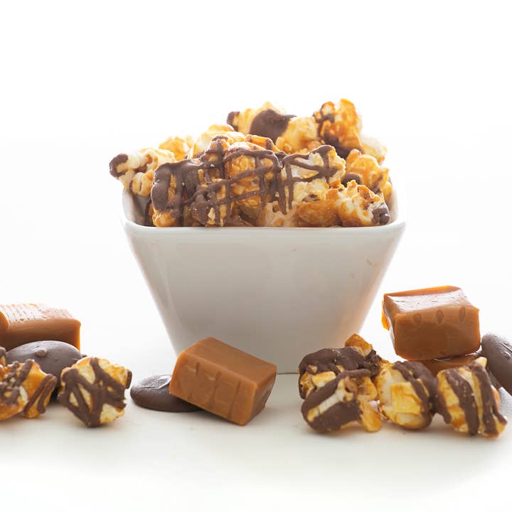 Cornucopia Popcorn - Wholesale Popcorn - Milk Chocolate Caramel Popcorn- Signature Bag (GF)