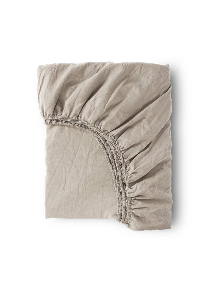 Resårlakan i linne och bomull för wholesale av Wilet