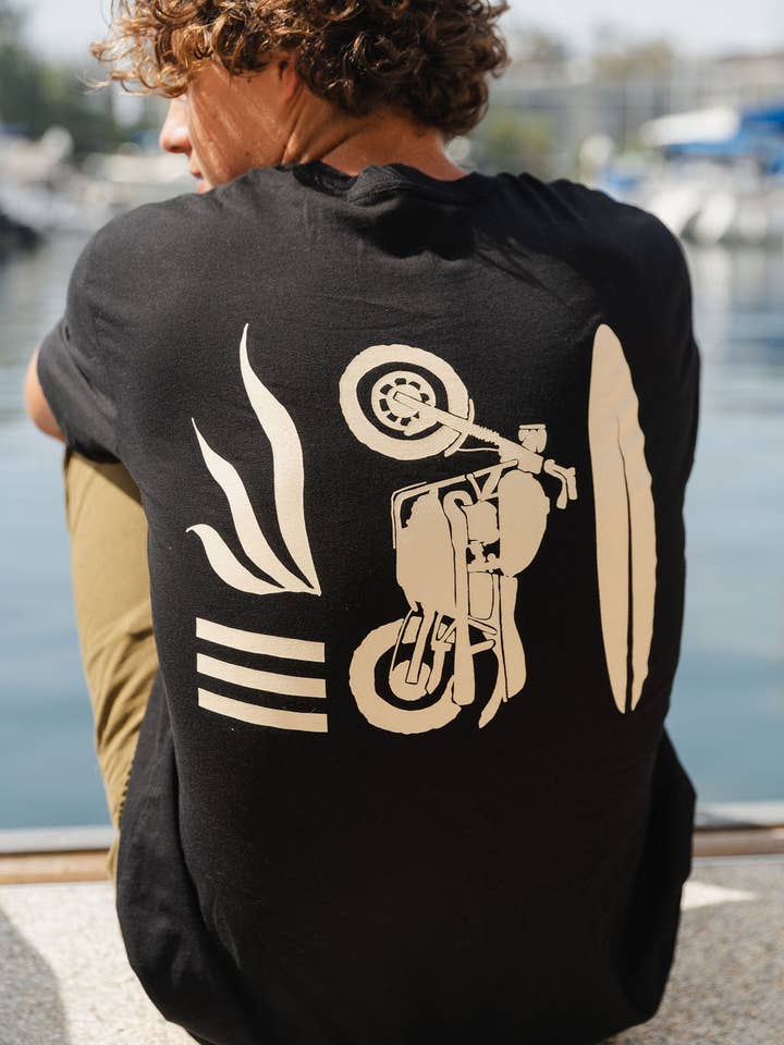 Moto Surf - Tee for wholesale by Jetsam