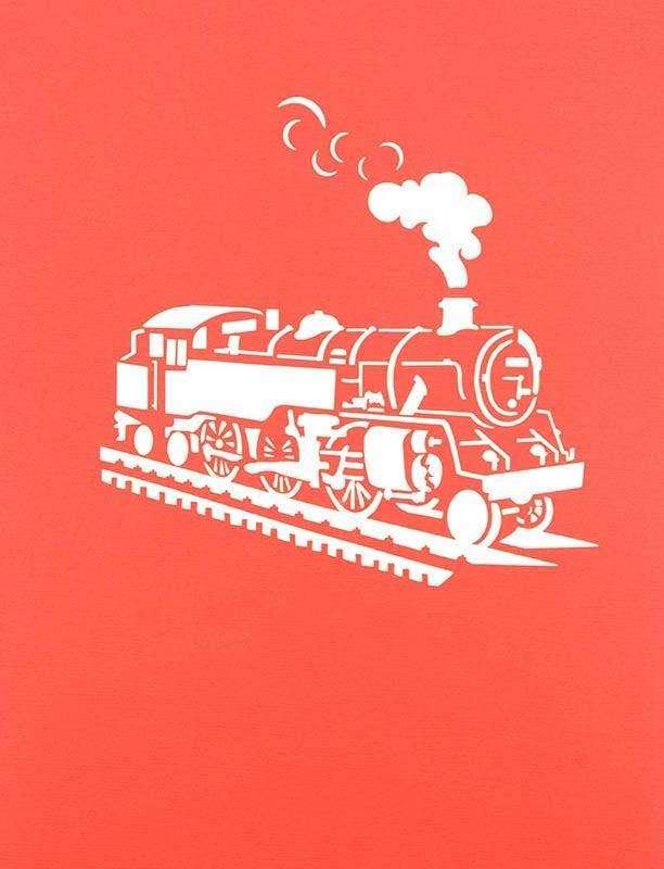 Henry Pop Up Cards - Wholesale Everyday Greeting Card - Steam Train 3D 17
