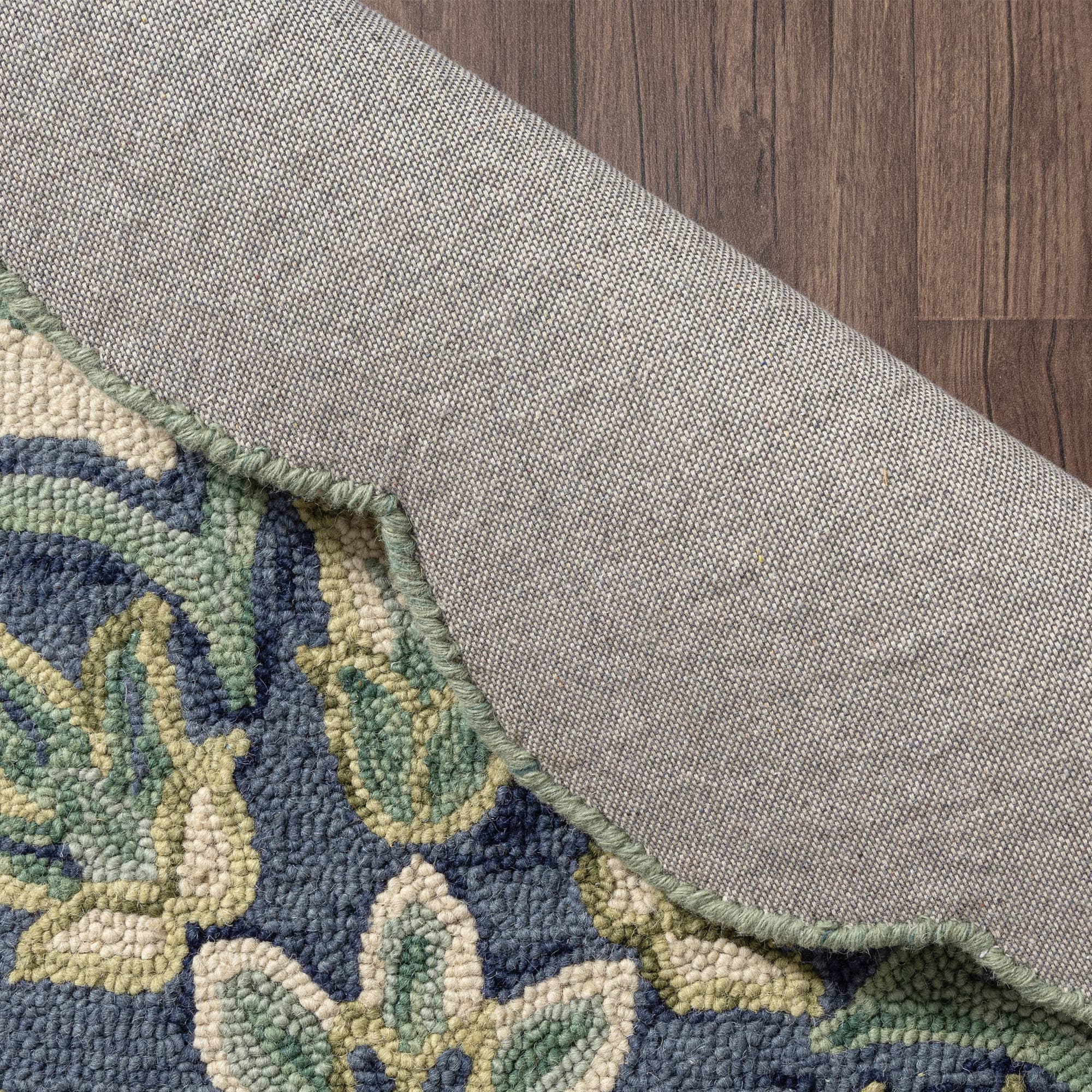 LR Home - Wholesale Area Rug - Nia Classic Scalloped Edge Hand-Tufted Wool Indoor Area Rug71