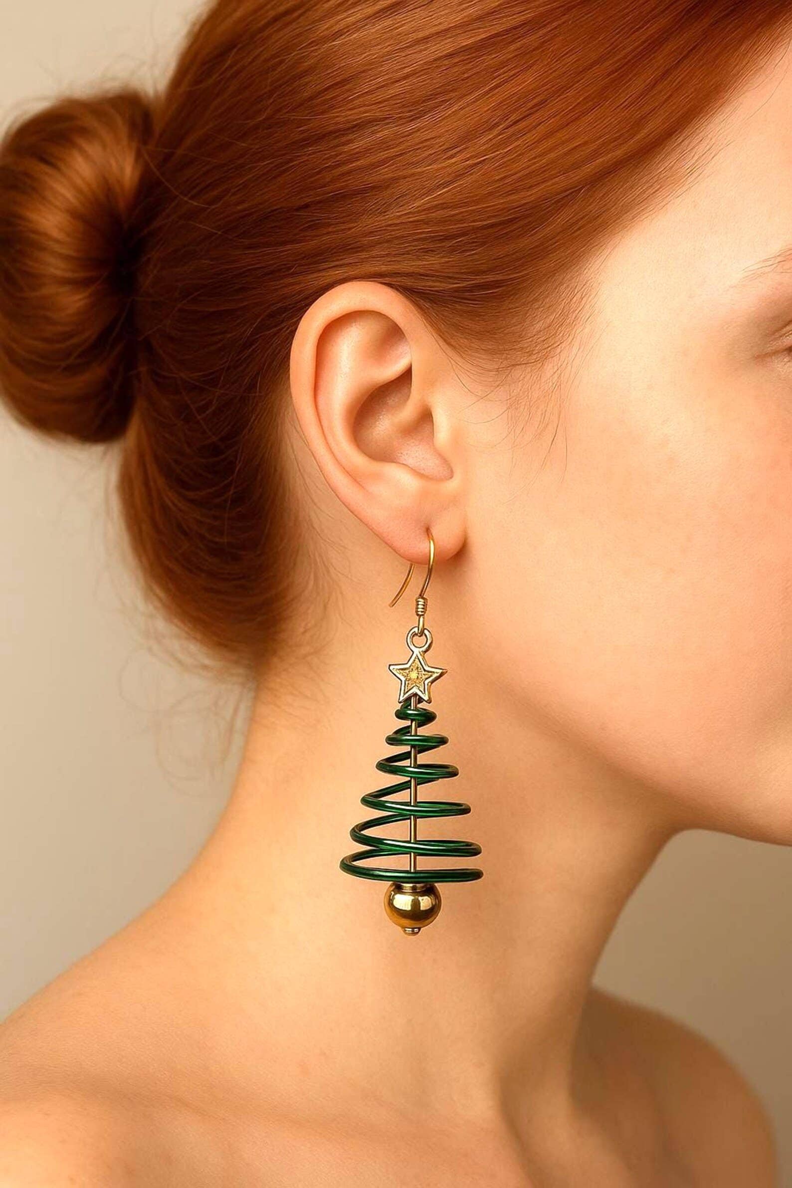 Wild & Free - Wholesale Dangle Earrings - Pendientes de árbol de Navidad1