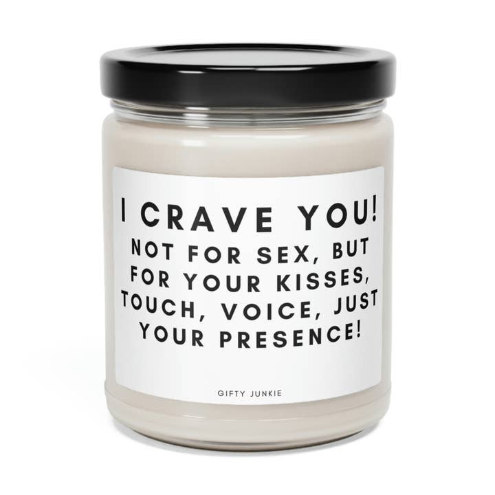 I crave you poem 9oz candles Gift for wholesale by GiftJunkie