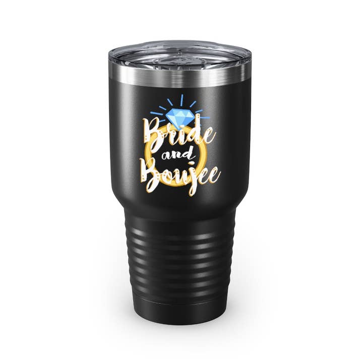 Gobelet en acier inoxydable de 30 oz, couleurs humoristiques, fiançailles sarcastiques, fiançailles, vodka hilarante pour la vente par Teegarb LLC