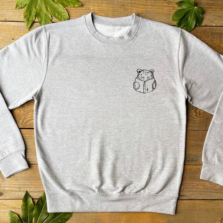 'Book Bear' Jumper for wholesale by Don't Feed The Bears